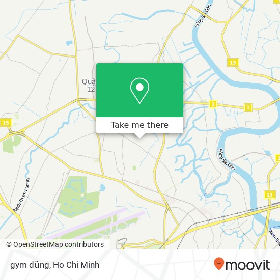 gym dũng map