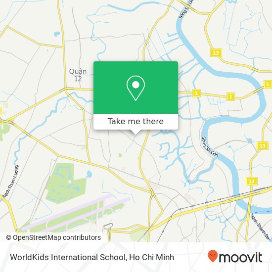 WorldKids International School map