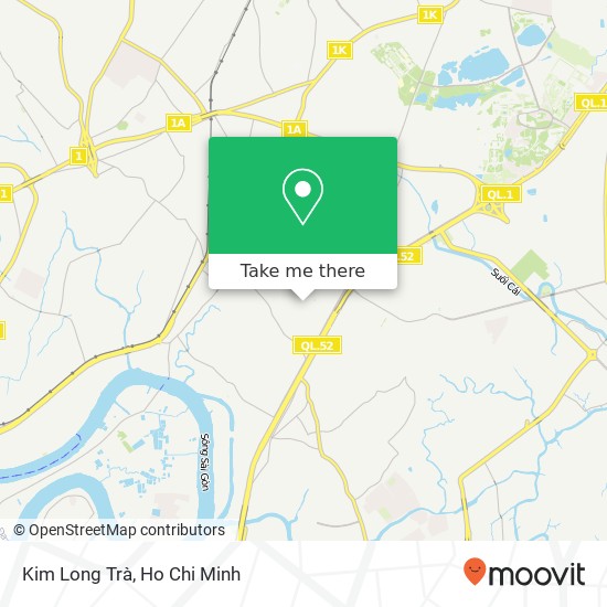 Kim Long Trà map