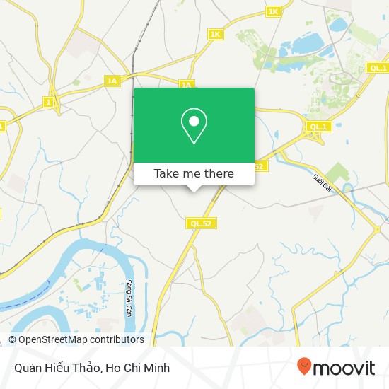 Quán Hiếu Thảo map