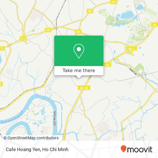 Cafe Hoang Yen map