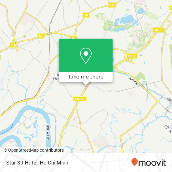 Star 39 Hotel map