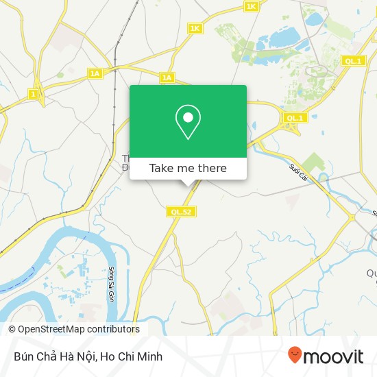 Bún Chả Hà Nội map