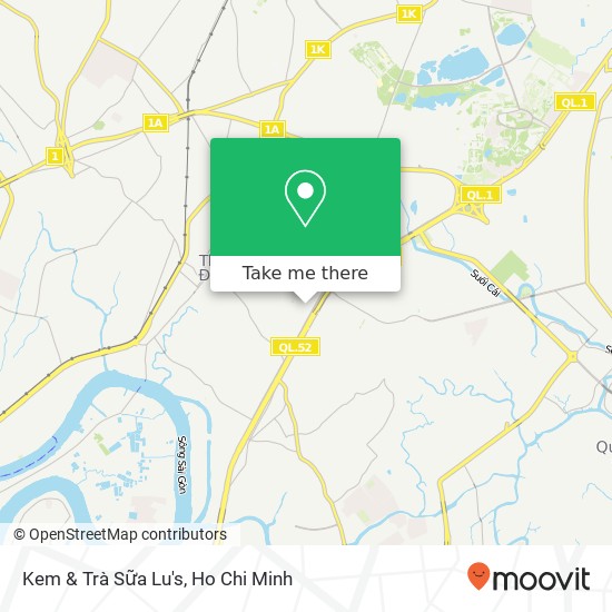 Kem & Trà Sữa Lu's map