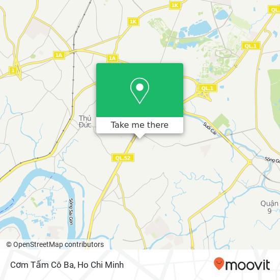 Cơm Tấm Cô Ba map