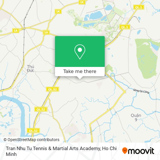 Tran Nhu Tu Tennis & Martial Arts Academy map