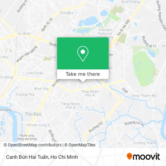 Canh Bún Hai Tuấn map