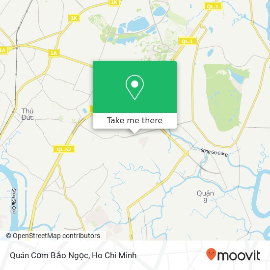 Quán Cơm Bảo Ngọc map