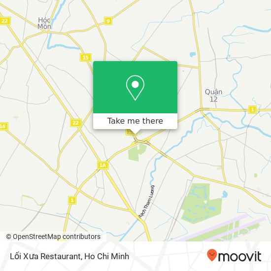 Lối Xưa Restaurant map