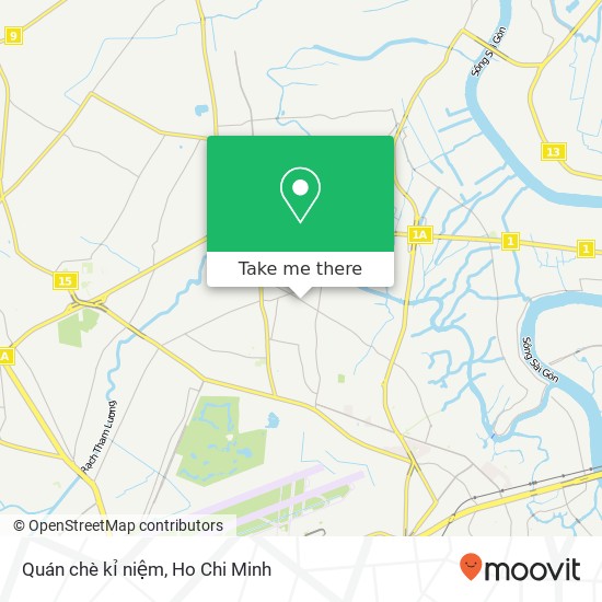 Quán chè kỉ niệm map