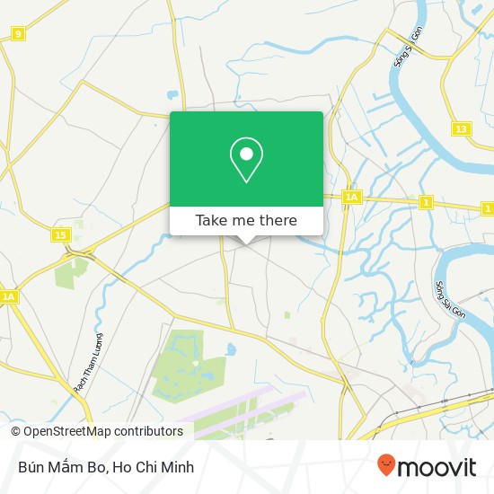 Bún Mắm Bo map