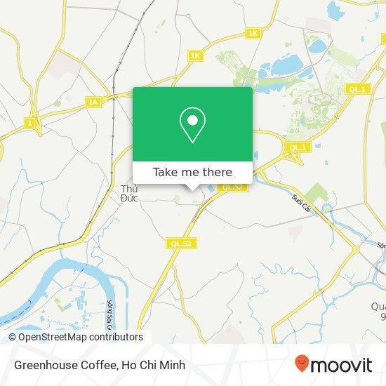 Greenhouse Coffee map