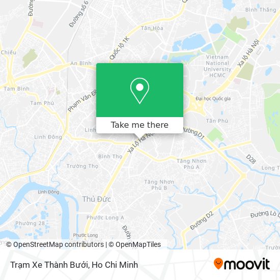Trạm Xe Thành Bưởi map