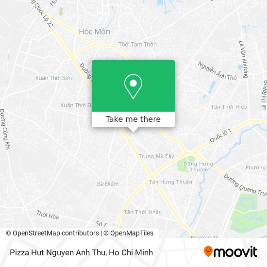 Pizza Hut Nguyen Anh Thu map