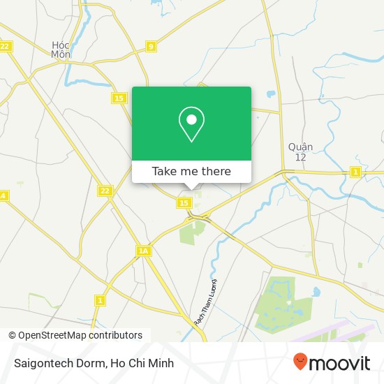 Saigontech Dorm map