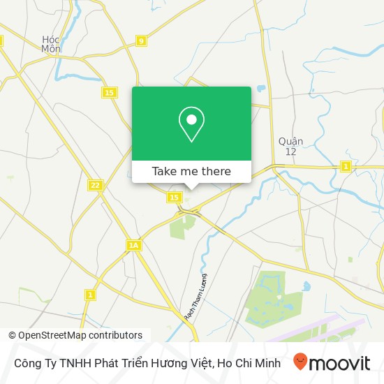 Công Ty TNHH Phát Triển Hương Việt map