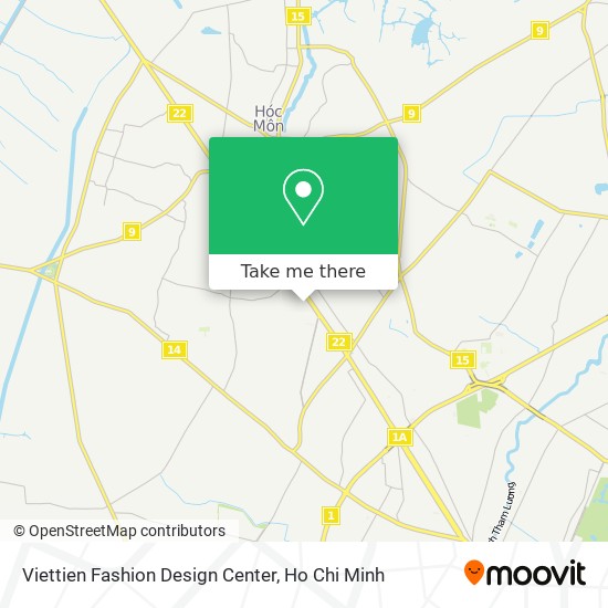 Viettien Fashion Design Center map