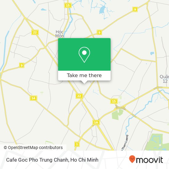 Cafe Goc Pho Trung Chanh map