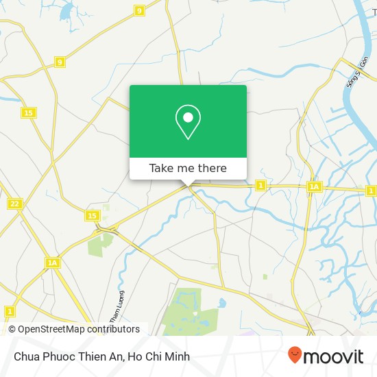 Chua Phuoc Thien An map