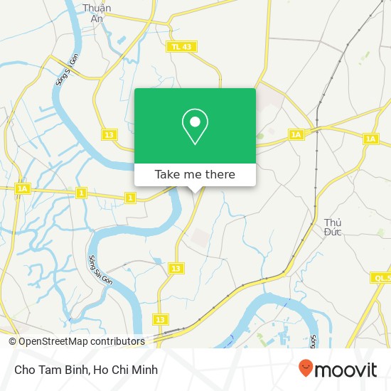 Cho Tam Binh map