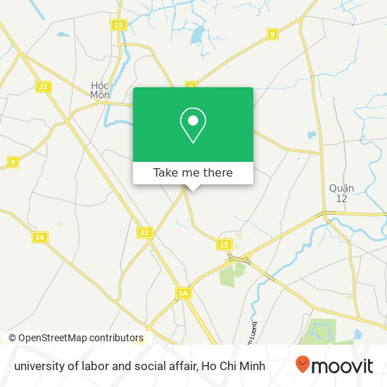 university of labor and social affair map