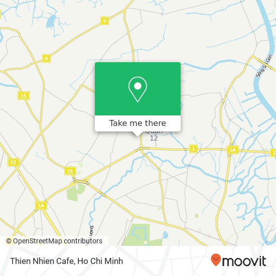Thien Nhien Cafe map