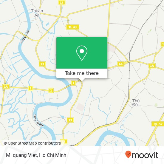 Mi quang Viet map