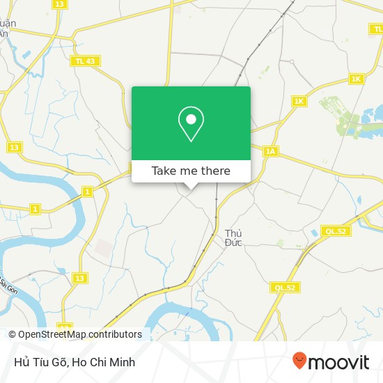 Hủ Tíu Gõ map