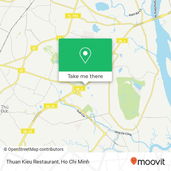 Thuan Kieu Restaurant map