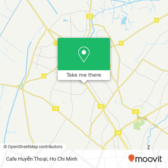 Cafe Huyền Thoại map