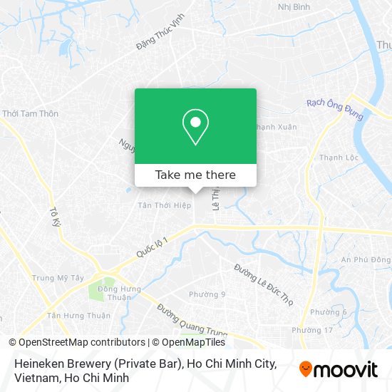 Heineken Brewery (Private Bar), Ho Chi Minh City, Vietnam map