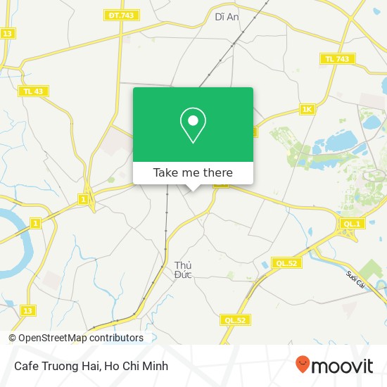 Cafe Truong Hai map