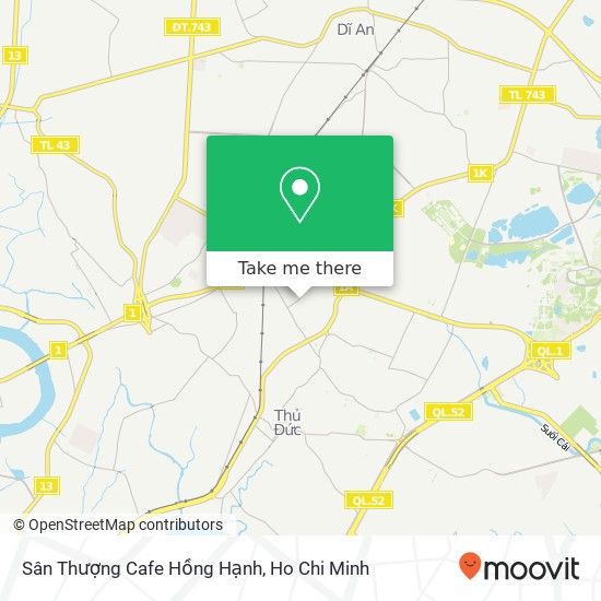 Sân Thượng Cafe Hồng Hạnh map