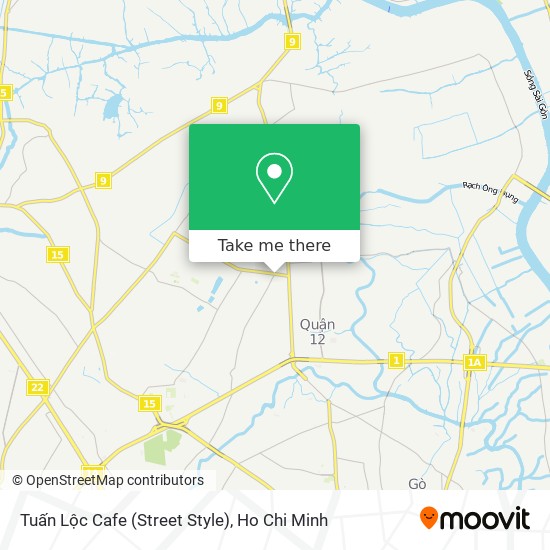 Tuấn Lộc Cafe (Street Style) map