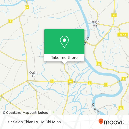 Hair Salon Thien Ly map