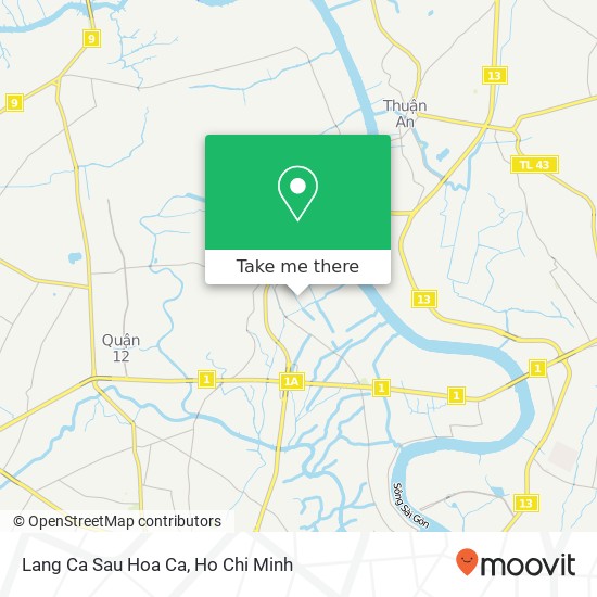 Lang Ca Sau Hoa Ca map
