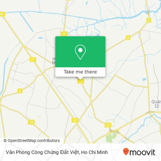 Văn Phòng Công Chứng Đất Việt map