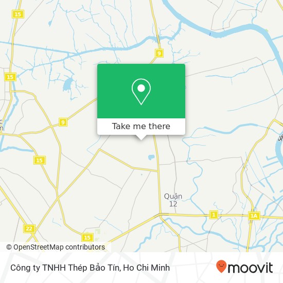 Công ty TNHH Thép Bảo Tín map