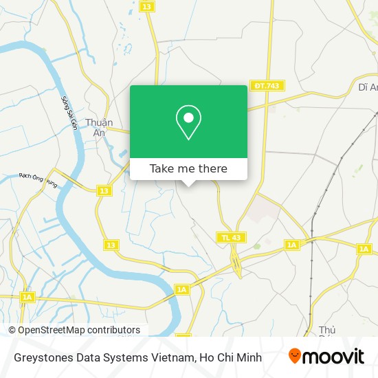 Greystones Data Systems Vietnam map
