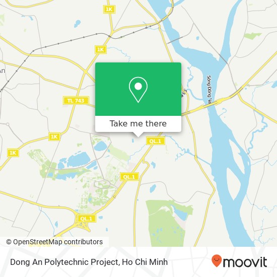 Dong An Polytechnic Project map