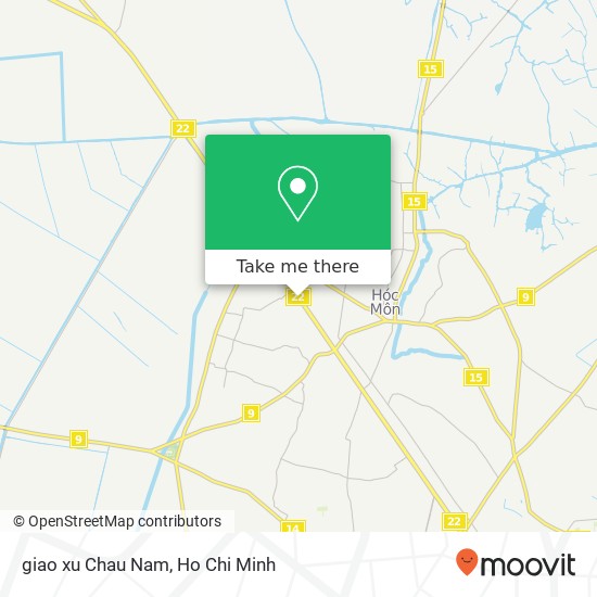 giao xu Chau Nam map