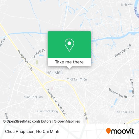 Chua Phap Lien map