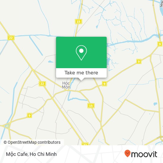 Mộc Cafe map