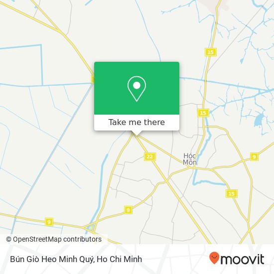 Bún Giò Heo Minh Quý map