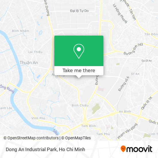 Dong An Industrial Park map