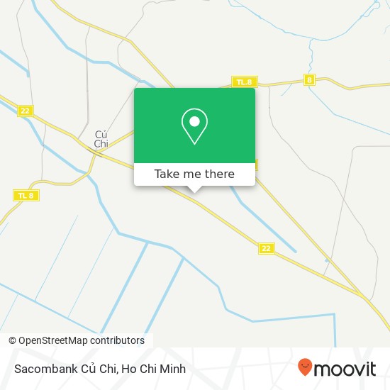 Sacombank Củ Chi map