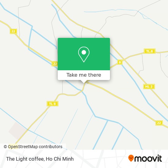 The Light coffee map