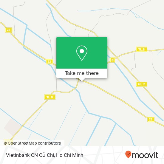 Vietinbank CN Củ Chi map