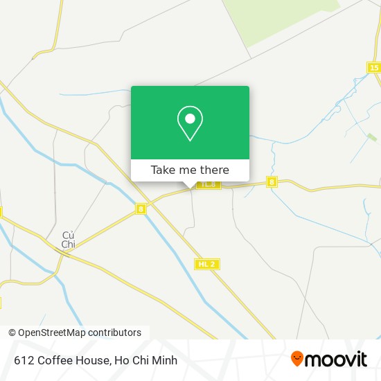 612 Coffee House map