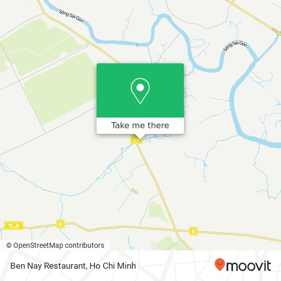 Ben Nay Restaurant map